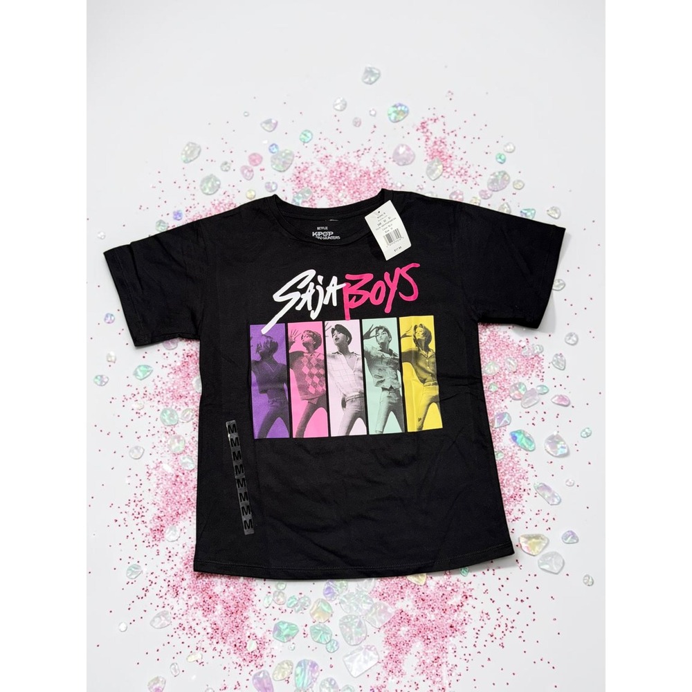 K-Pop Demon Hunters Saja Boys Graphic Tee - Kids Medium - *NWT*